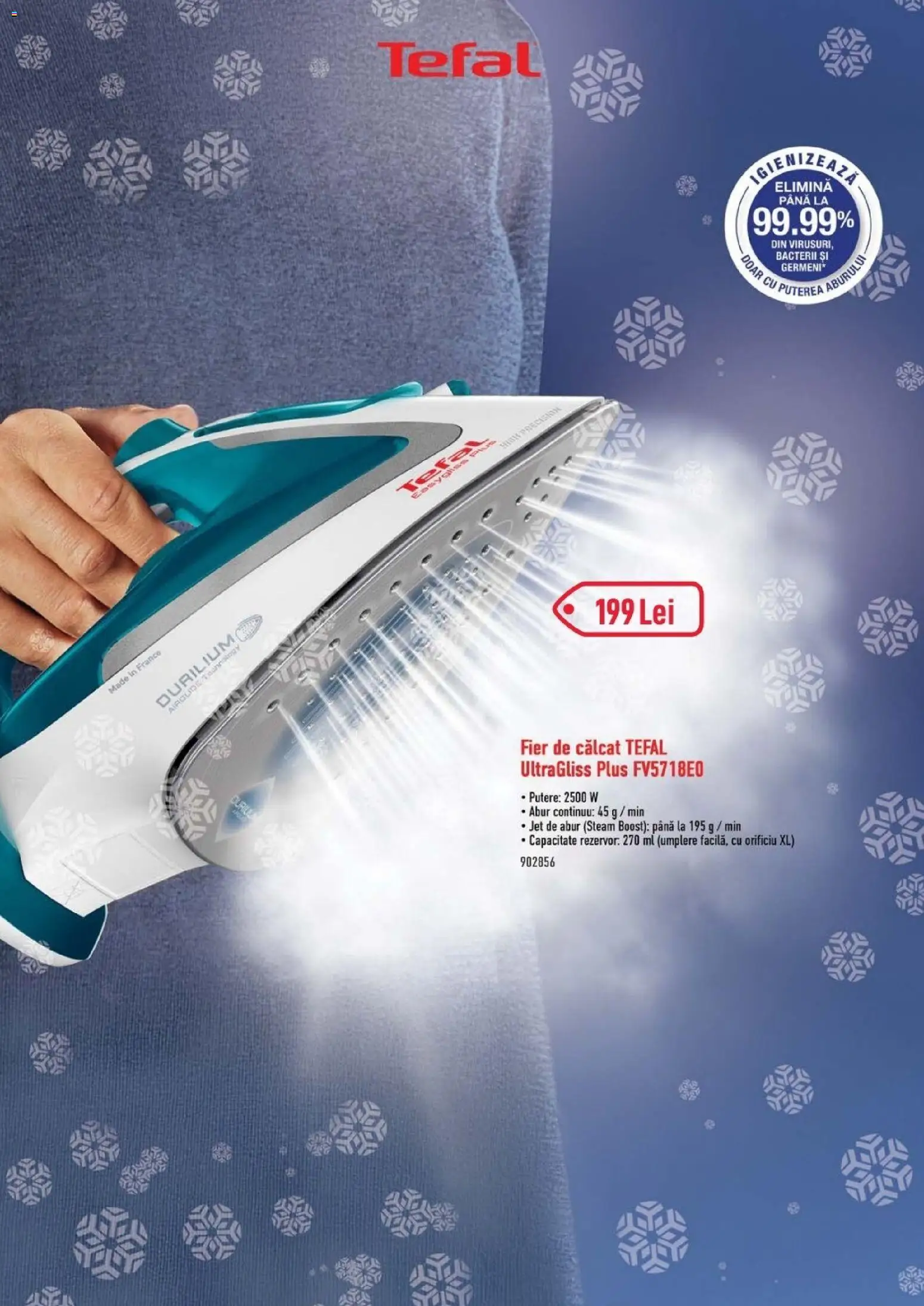 Noul catalog Selgros – valabil de la 24.11.2025 | Pagină: 19 | Produse: Fier de călcat