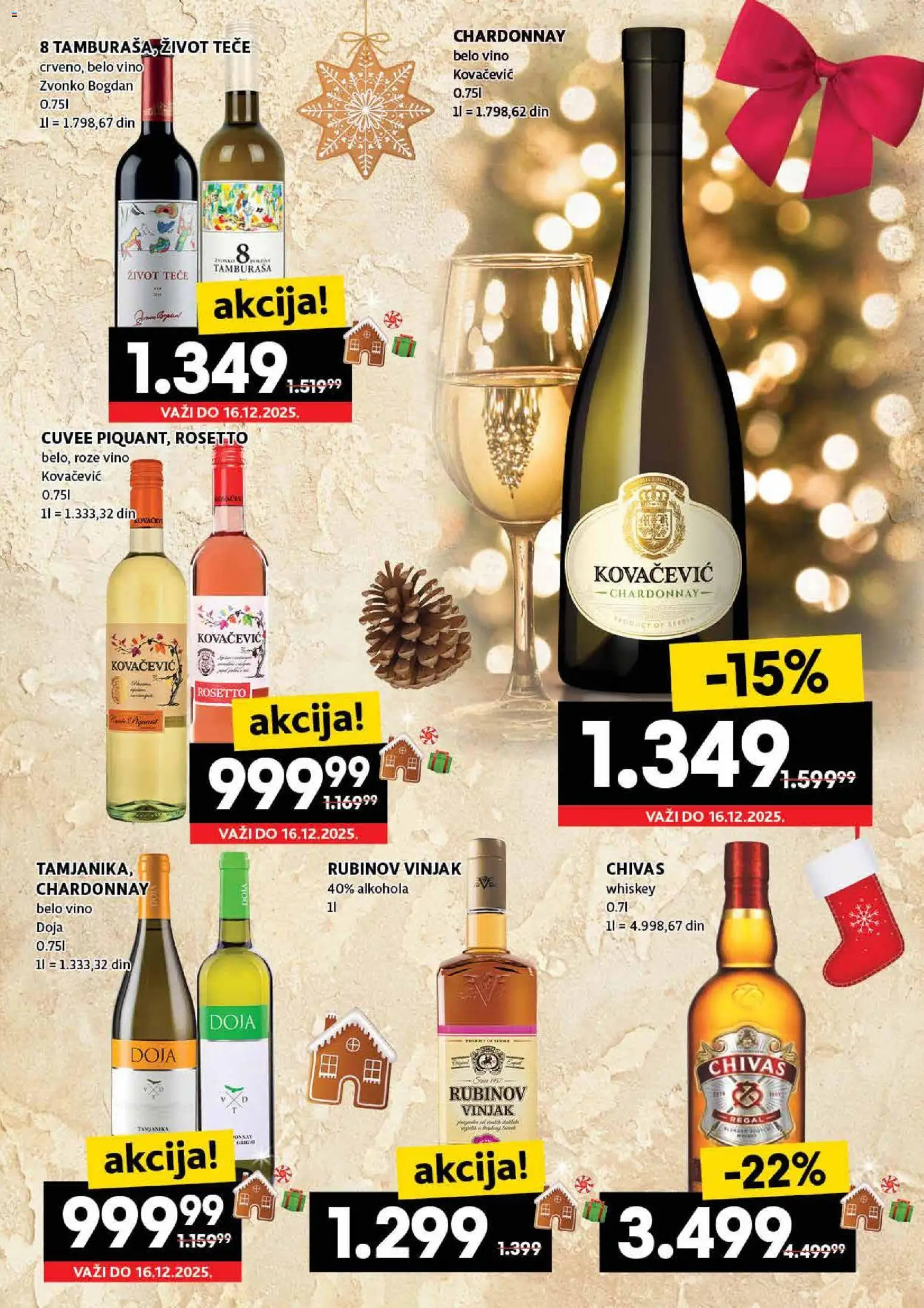 Roda katalog - važi od 11.12.2025 | Strana: 29 | Proizvode: Chardonnay, Belo vino, Vino, Roze vino