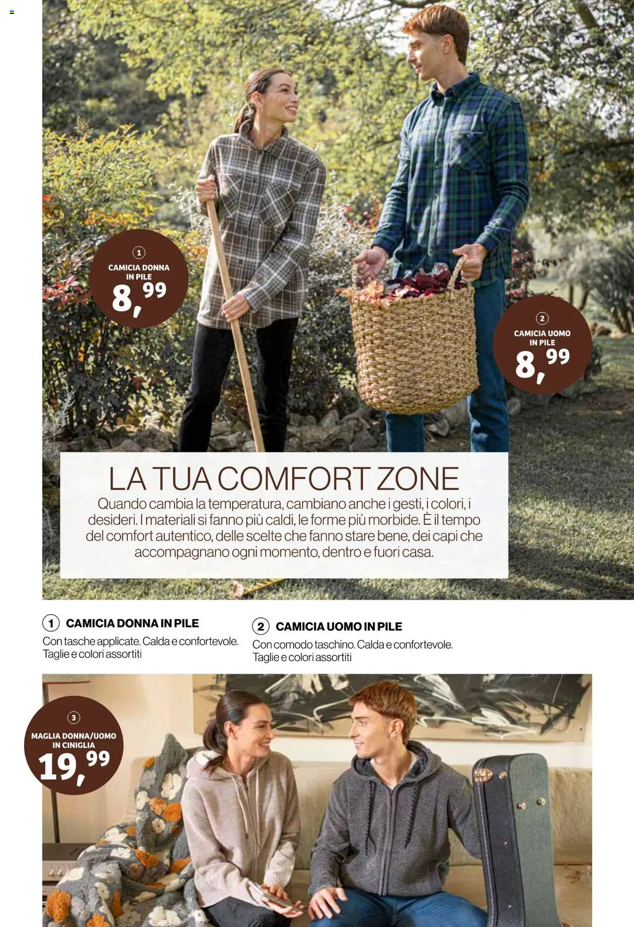 Volantino IN's del 15.10.2025 | Pagina: 16 | Prodotti: Pile, Camicia