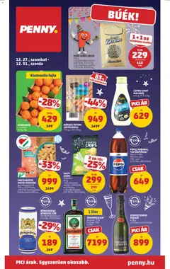 PENNY Akciós újság - amely érvényes a következő dátumtól: 27.12.2025