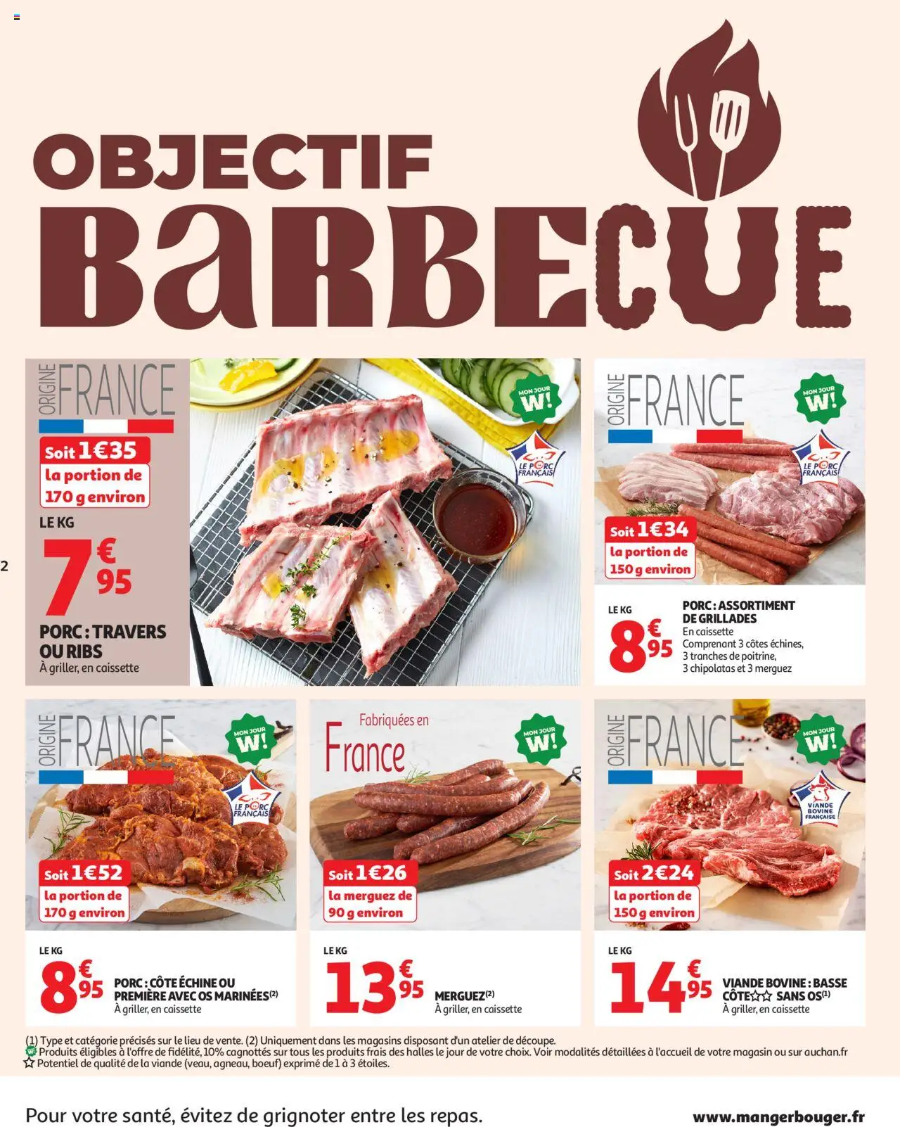  | Page: 2 | Produits: Barbecue, Viande, Porc, Viande bovine