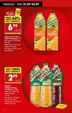Biedronka gazetka od 21.07.2025 | Strona: 10 | Produkty: Brzoskwinia, Karta, Wiśnie, Sok