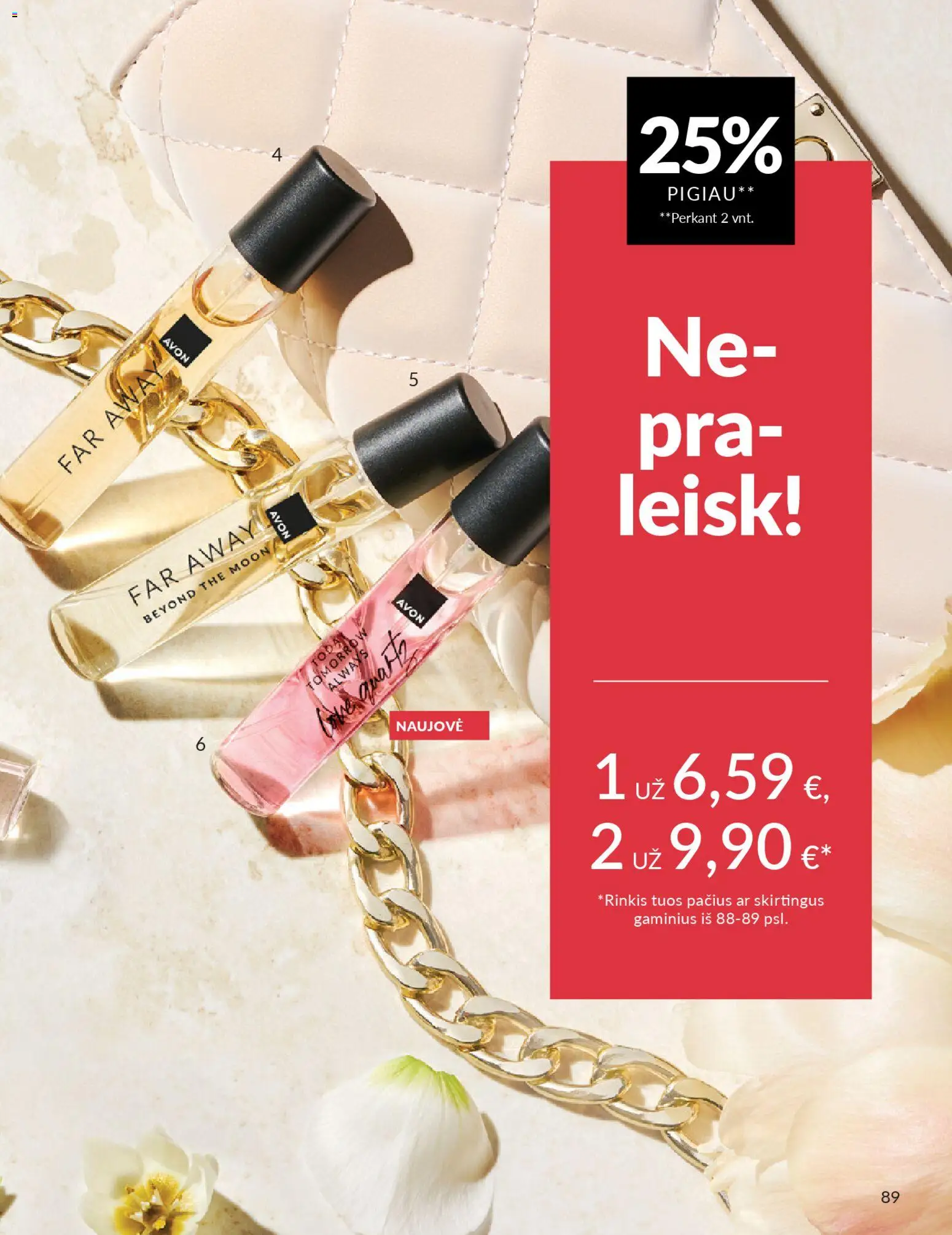 AVON akcijos nuo 01.04.2026 | Puslapis: 89