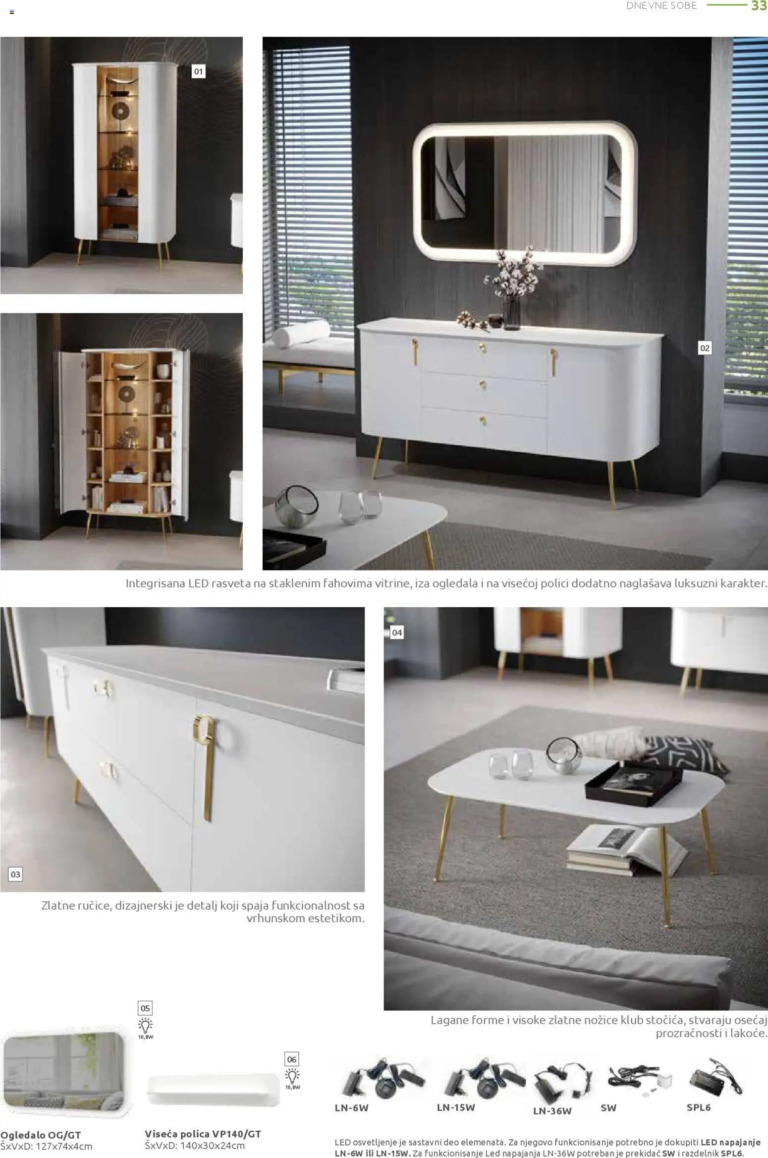 Jela katalog - važi od 17.11.2025 | Strana: 33 | Proizvode: Polica, Ogledalo