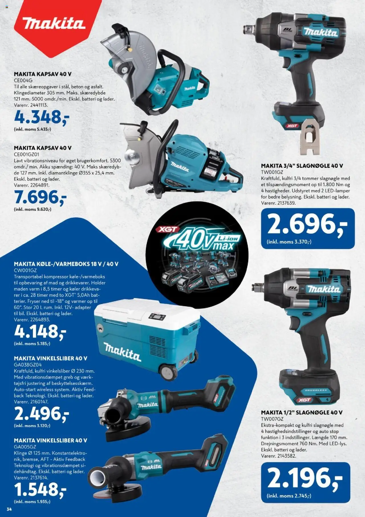 Davidsen Tilbudsavis gyldig fra 23.03.2025 | Side: 34 | Produkter: Batteri