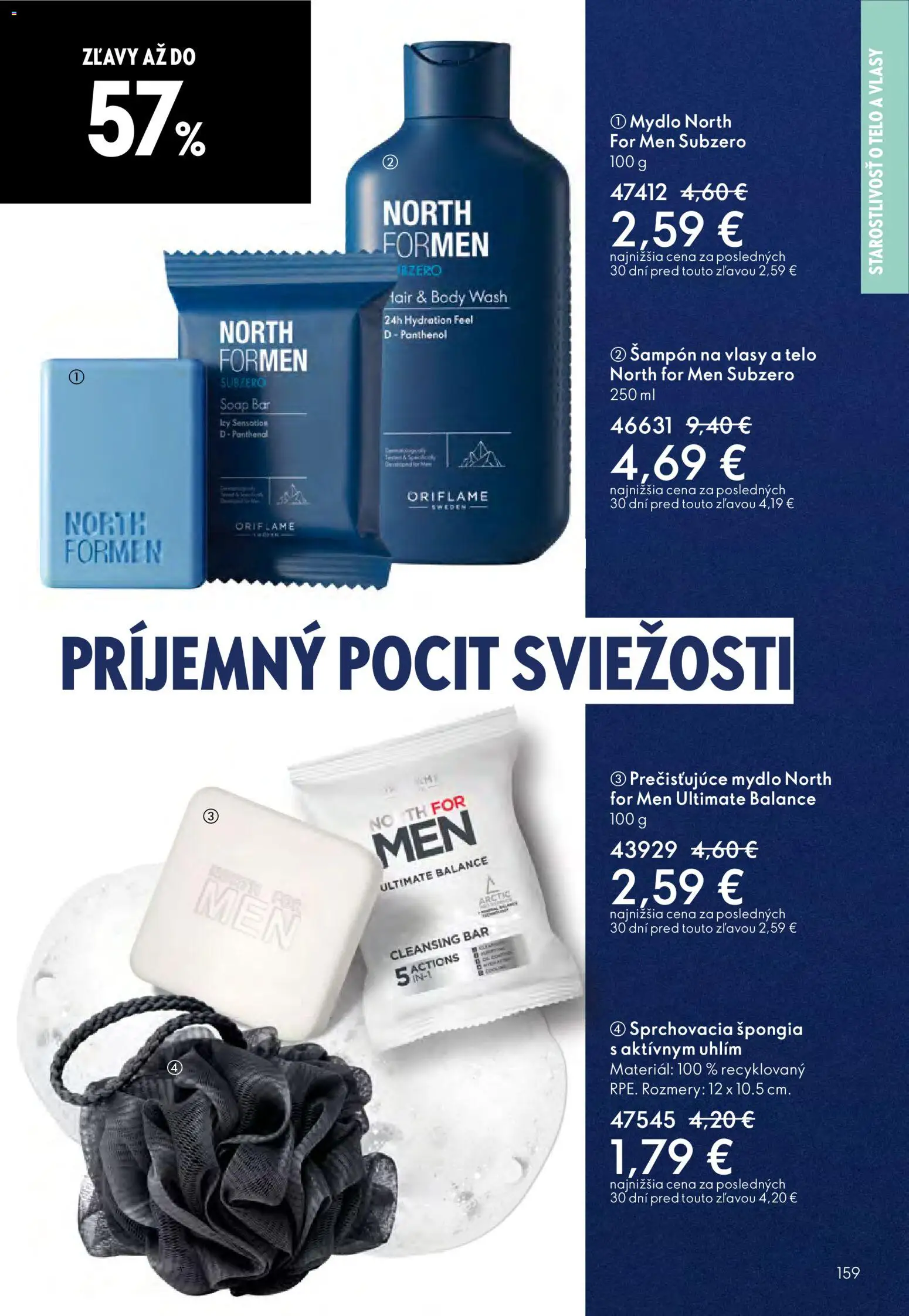 Nové Oriflame akcie – leták je platný od 12.11.2025 | Strana: 159 | Produkty: Šampón, Mydlo