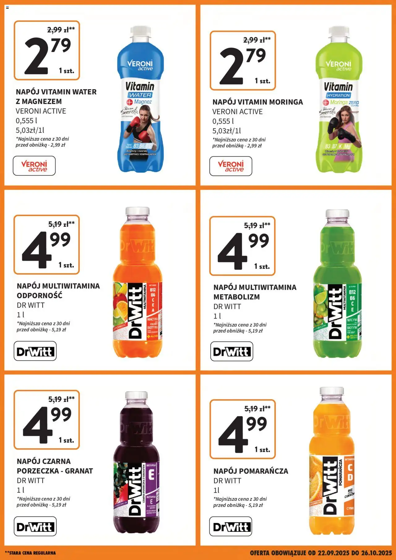 Intermarche Gazetka - Nowa niższa cena od 22.09.2025 | Strona: 2 | Produkty: Aloes, Porzeczka
