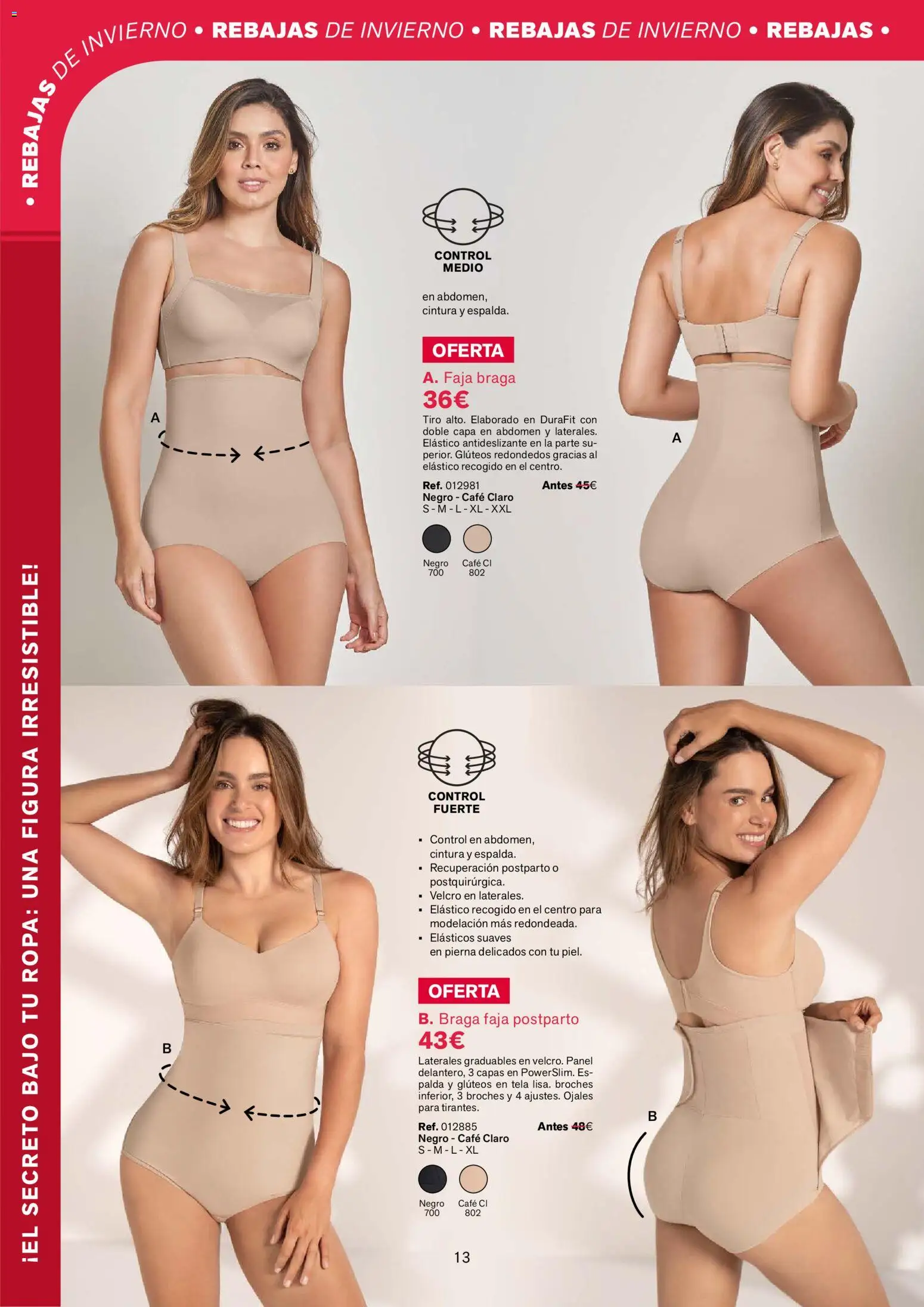 Leonisa - Rebajas de invierno │ válido desde el 01.01.2026 | Página: 13 | Productos: Café, Ropa, Braga