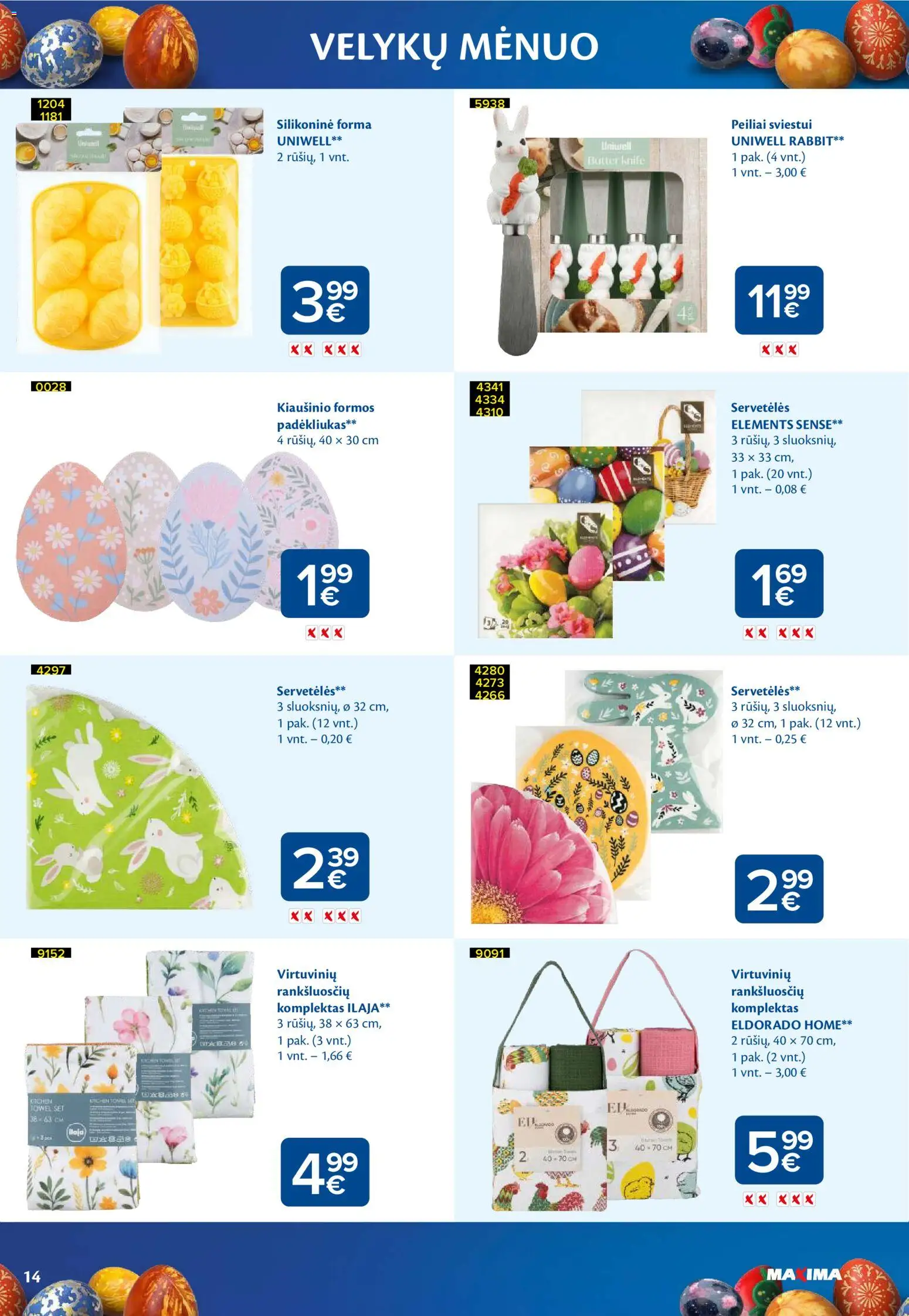 MAXIMA akcijos nuo 03.03.2026 | Puslapis: 14