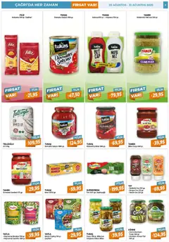 Çağrı Market Katalog - 23.08.2025 tarihinden itibaren geçerlidir | Sayfa: 6