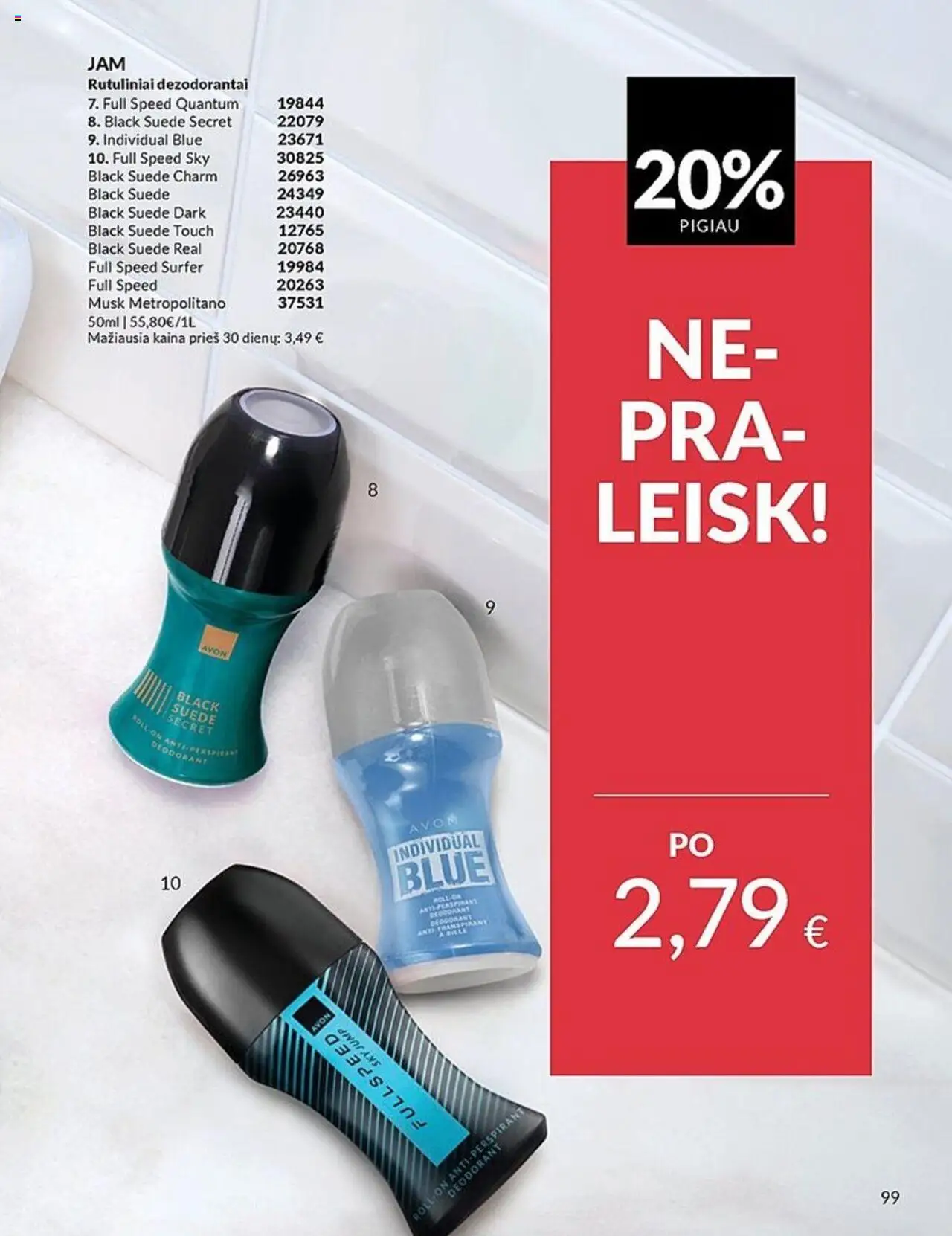 AVON leidinys│galioja nuo 01.07.2025 | Puslapis: 99