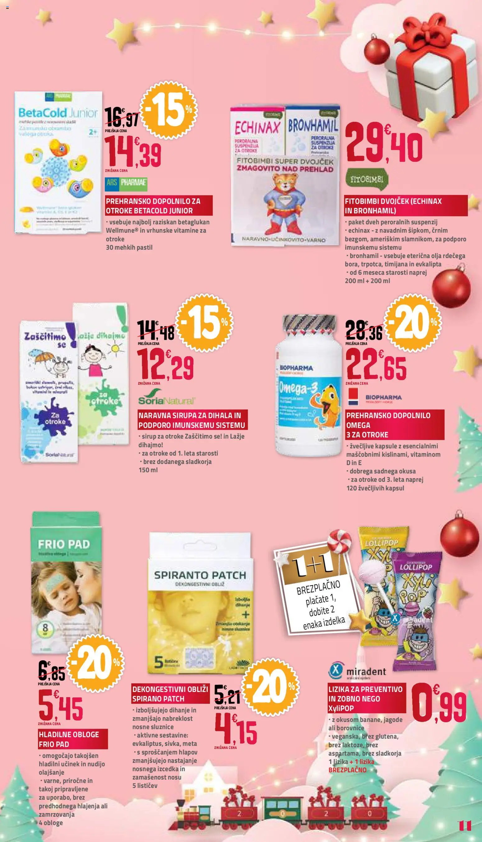 Novi E.leclerc katalog ponudbe – veljaven od 28.11.2025 | Stran: 11 | Izdelki: Sirup, Olje, Borovnice, Jagode