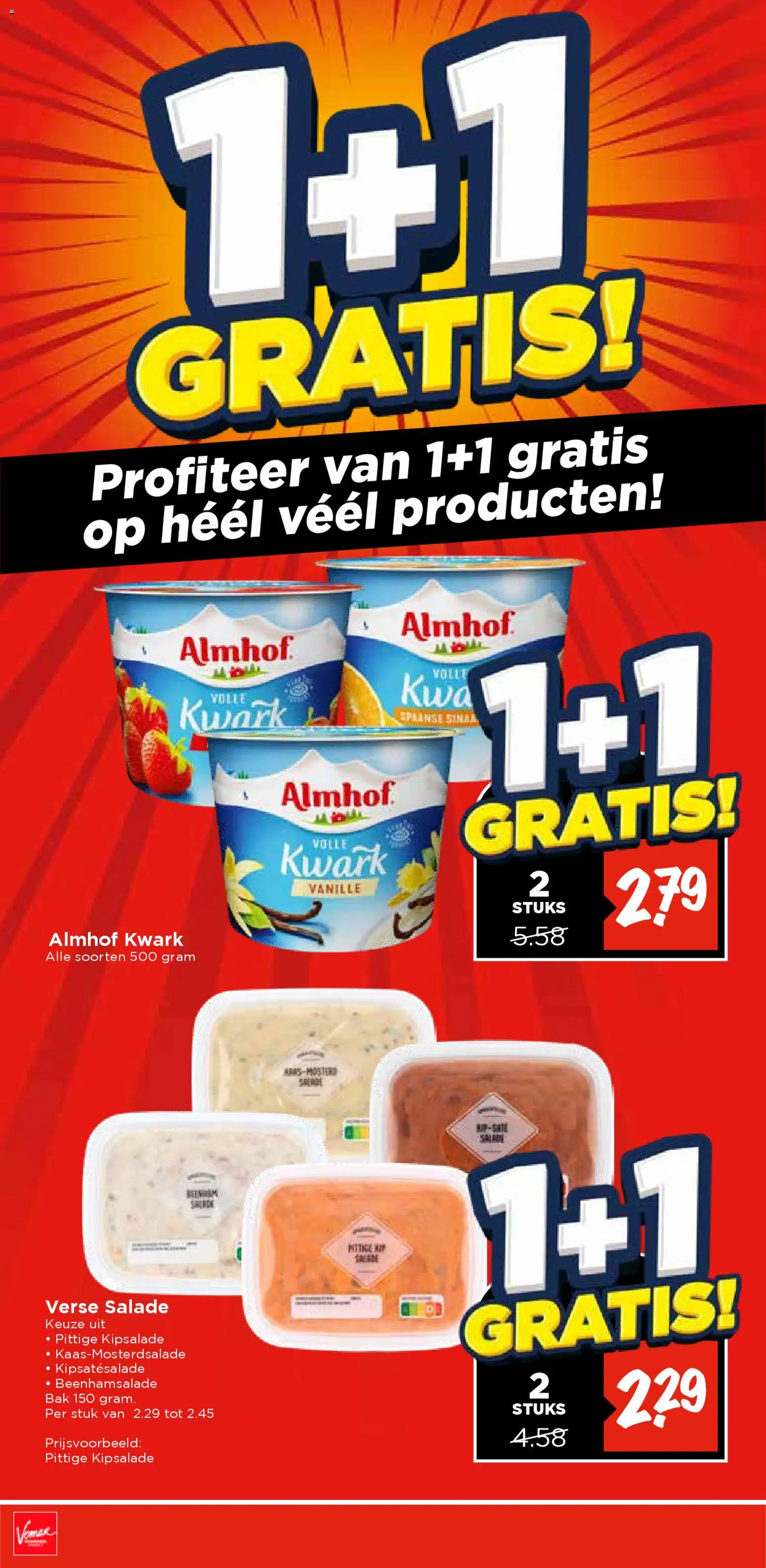 {H1} | Pagina: 10 | Producten: Kwark, Salade, Pavilon