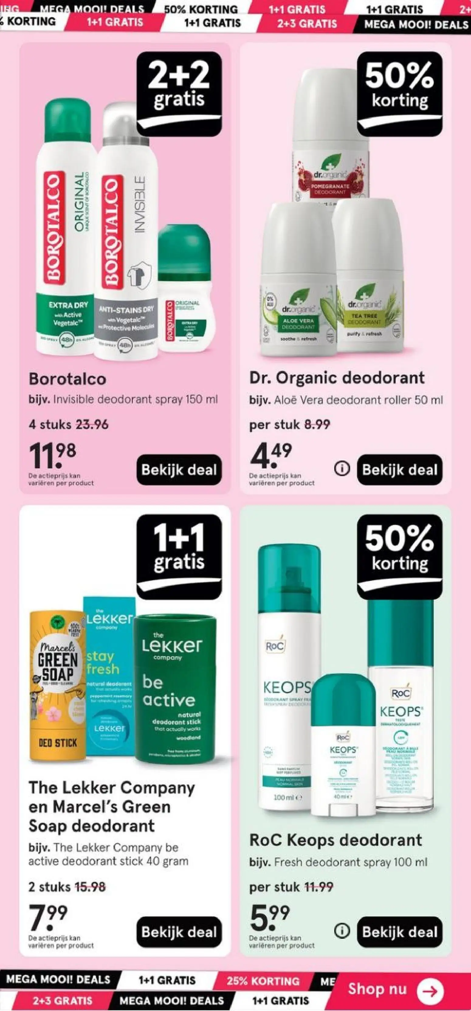 {H1} | Pagina: 7 | Producten: Deodorant, Kan