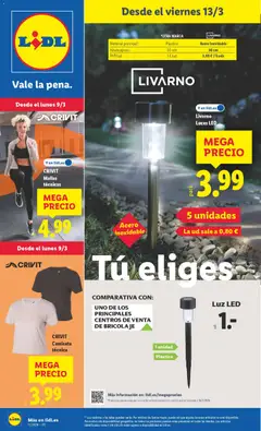 Vista previa Lidl folleto de bazar válido desde el 09.03.2026
