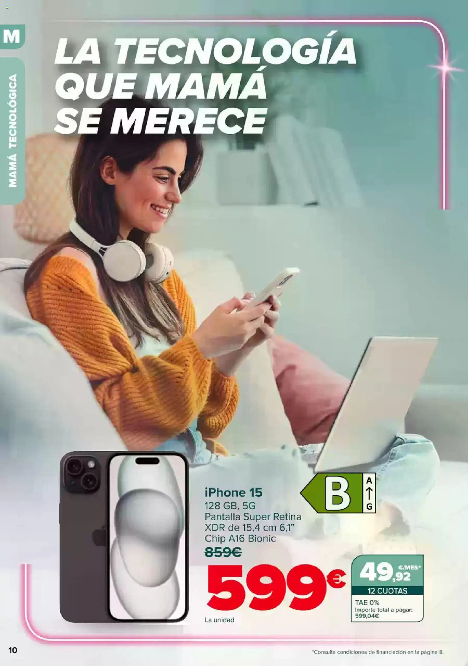 Carrefour Dia de la Madre │ válido desde el 23.04.2026 | Página: 10 | Productos: Iphone