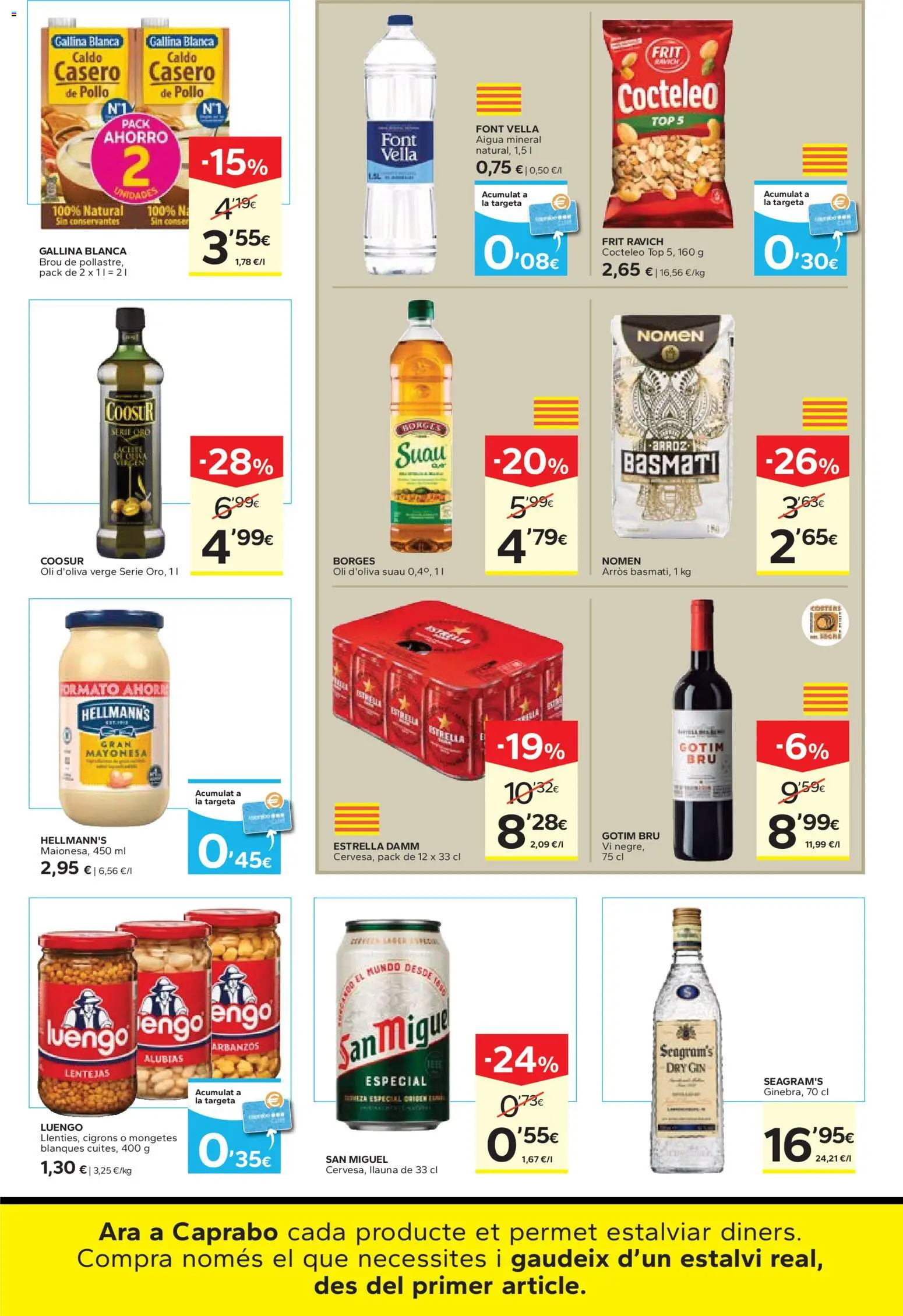 Caprabo - Abaixem el preu │ válido desde el 26.02.2026 | Página: 9 | Productos: Arroz, Οθόνη προβολής