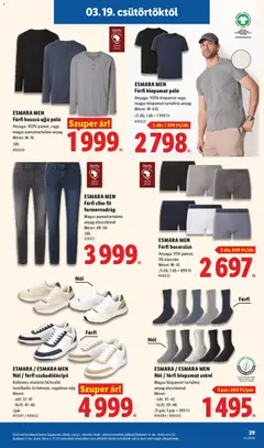 Lidl akciós újság - amely érvényes a következő dátumtól: 19.03.2026 | Oldal: 29