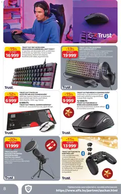 Auchan - Hipermarket gamer ajánlataink - amely érvényes a következő dátumtól: 20.11.2025 | Oldal: 8