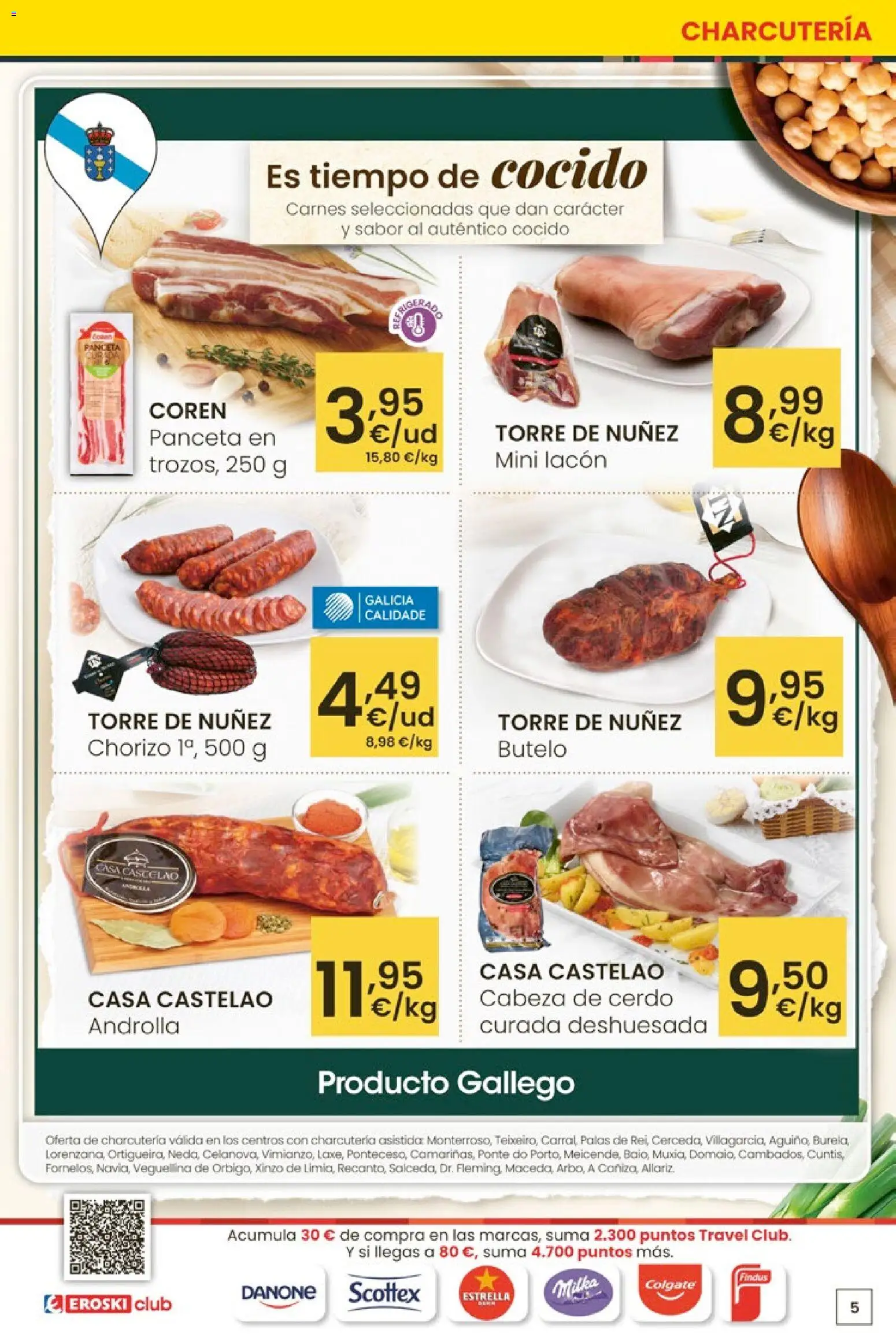 Eroski - 50 de descuento │ válido desde el 26.02.2026 | Página: 5 | Productos: Ηλεκτρικός φούρνος, Cerdo