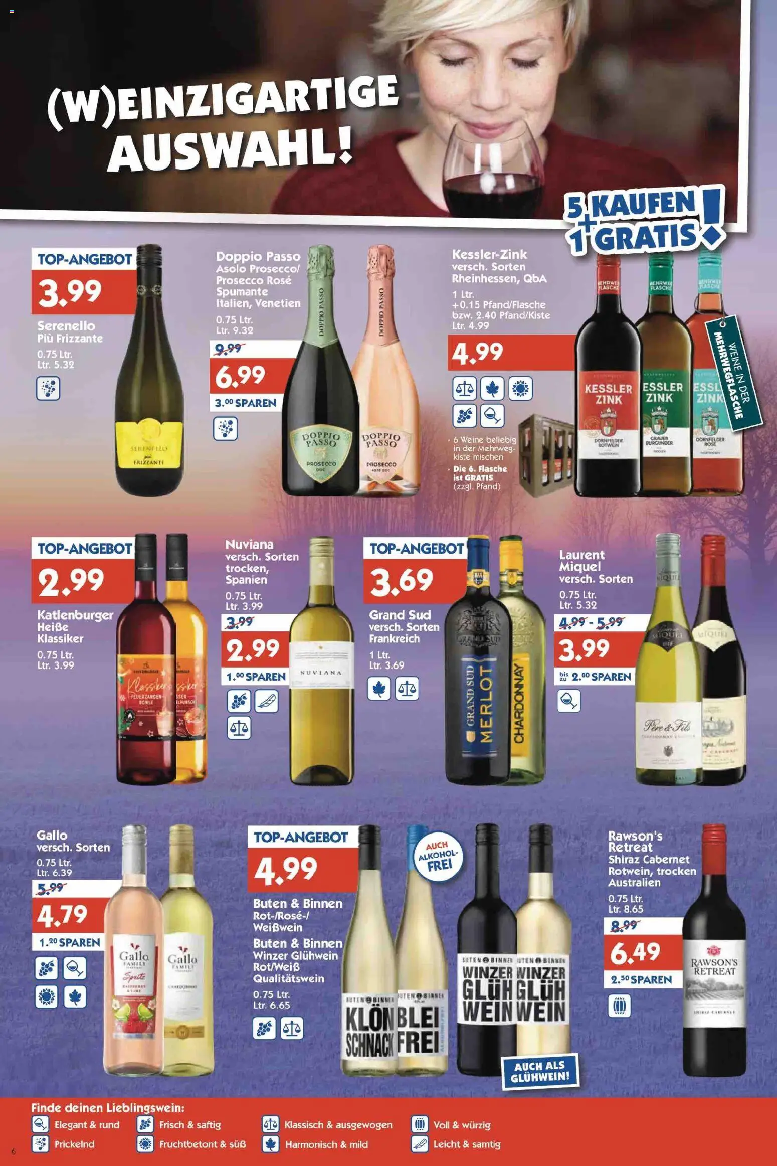 HOL’AB! Prospekt – gültig ab 24.11.2025 | Seite: 6 | Produkte: Tasche, Merlot, Doppio Passo, Grand sud