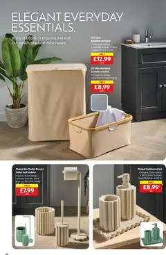 Preview of Aldi - Black Friday valid from 06.11.2025 | Page: 22 | Products: Toilet, Basket, Brush, Hamper