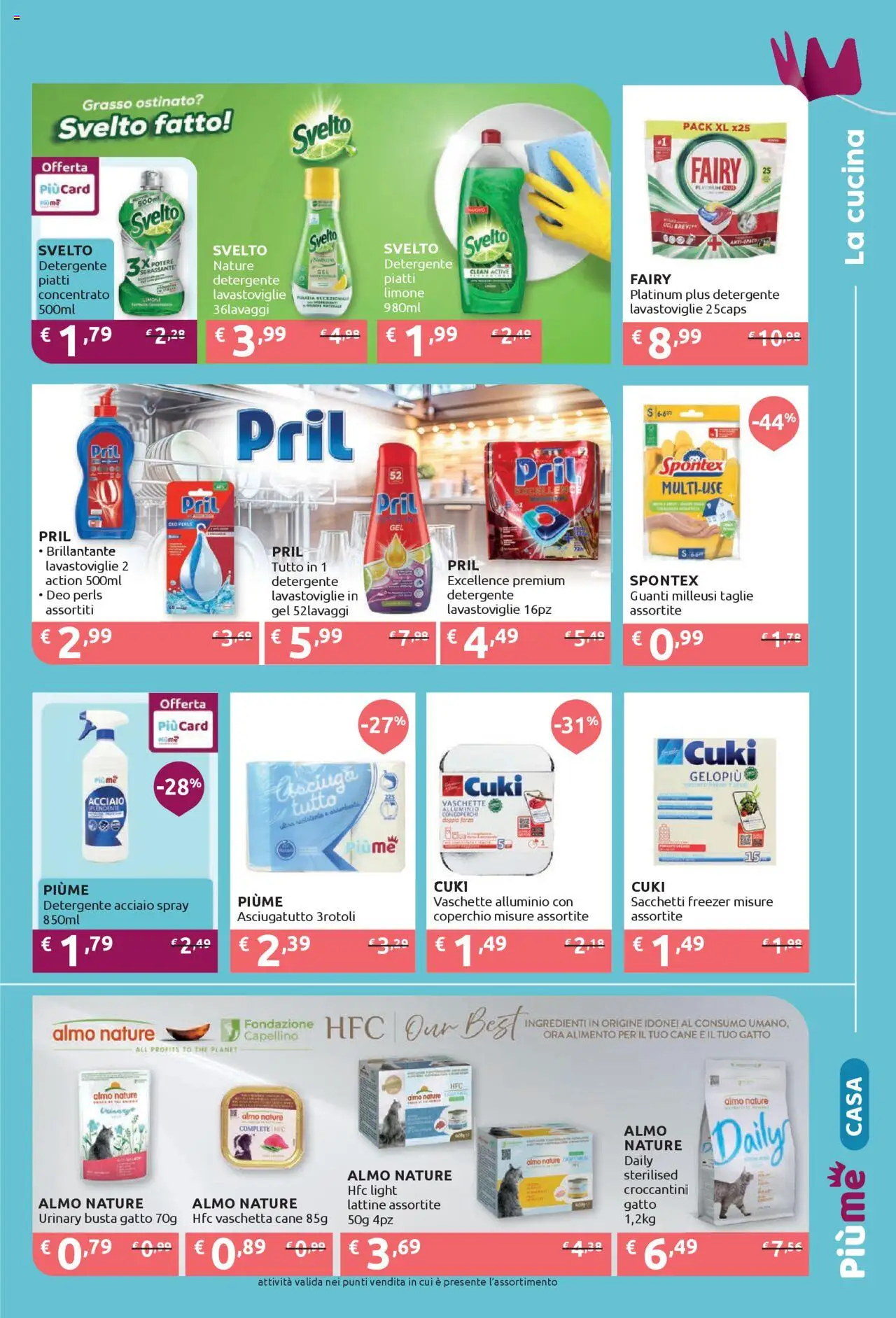 Volantino IperSoap del 06.10.2025 | Pagina: 7 | Prodotti: Detergente, Guanti, Freezer, Asciugatutto