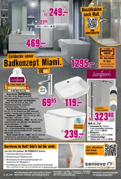 Hornbach Prospekt 	 ab 12.03.2026 gültig | Seite: 15 | Produkte: Bad, Hochschrank