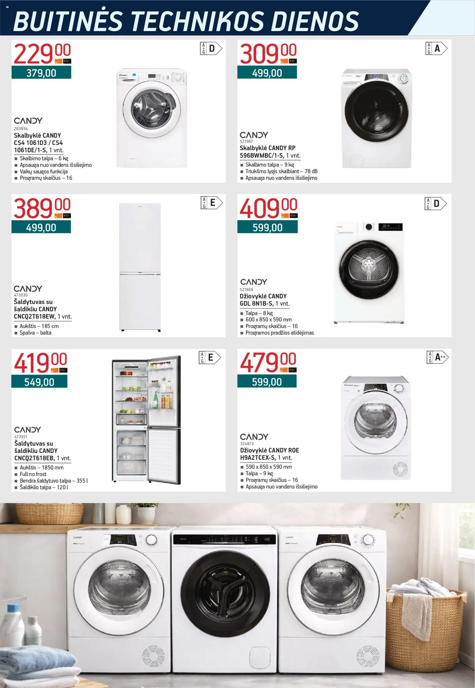 ERMITAŽAS akcijos nuo 02.02.2026 | Puslapis: 26 | Prekių: Šaldytuvas, Džiovyklė