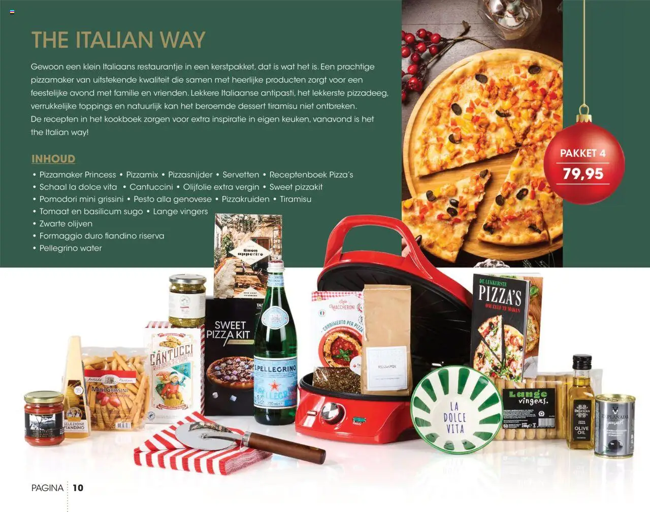  | Pagina: 10 | Producten: Pizza, Schaal, Olijfolie, Olijven