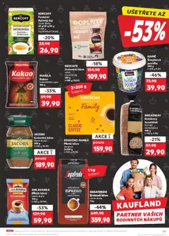 SEGAFREDO Zrnková káva, různé druhy 1 kg od 10.09.2025 | Strana: 29