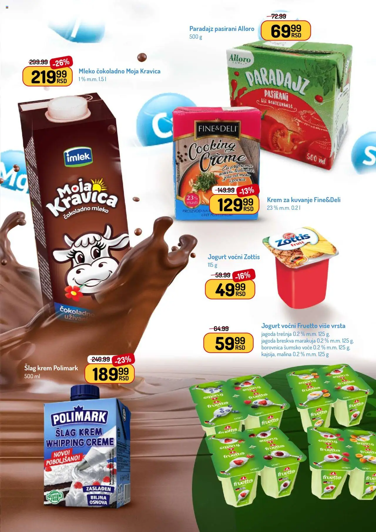 Aman katalog - važi od 21.07.2025 | Strana: 13 | Proizvode: Šlag, Jogurt, Breskva, Paradajz