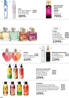 Katalógus AVON 2026 márciusi - amely érvényes a következő dátumtól: 01.03.2026 | Oldal: 106 | Termékek: Kölni, Parfüm