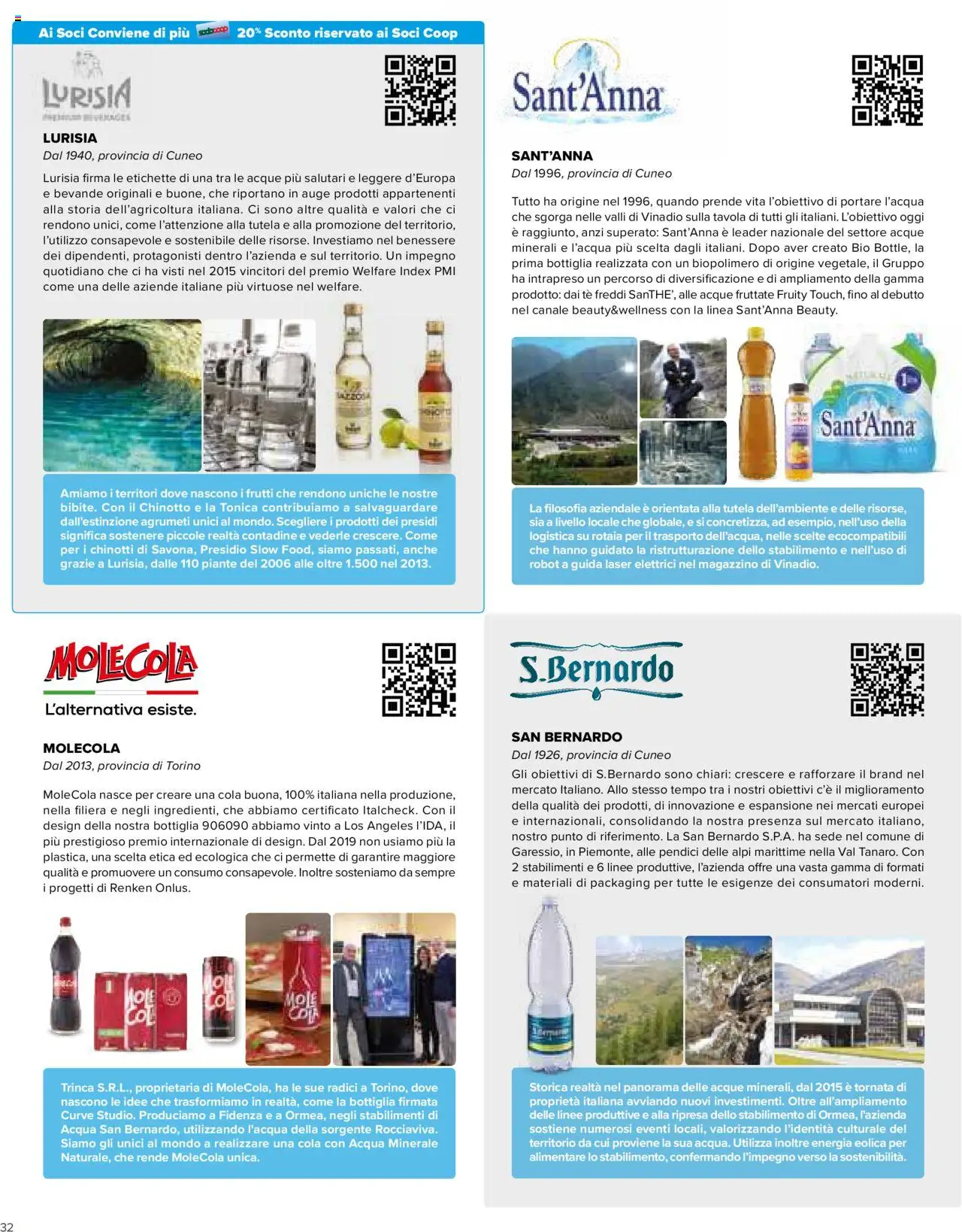 Volantino Ipercoop del 02.10.2025 | Pagina: 32 | Prodotti: Tè, Acqua, Robot, Bottiglia