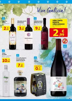 Alcampo - Vive Galicia 2025 │ válido desde el 29.07.2025 | Página: 21 | Productos: Licor, Vino, Crema