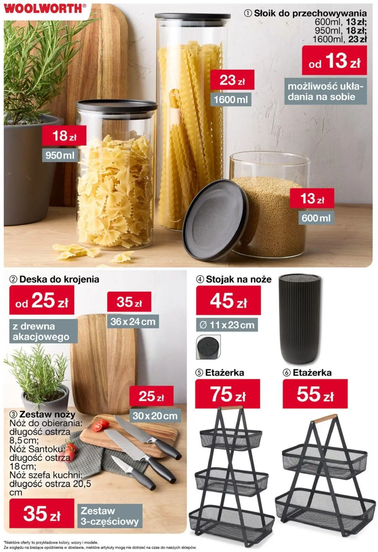 Woolworth Gazetka od 12.09.2025 | Strona: 26 | Produkty: Stojak na noże, Deska do krojenia