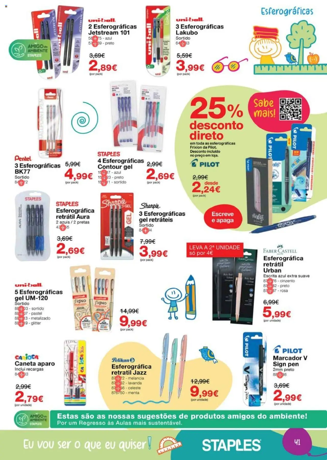 Staples - Folheto Regresso às Aulas 2025 │ válido de 18.08.2025 | Página: 41 | Produtos: Melancia