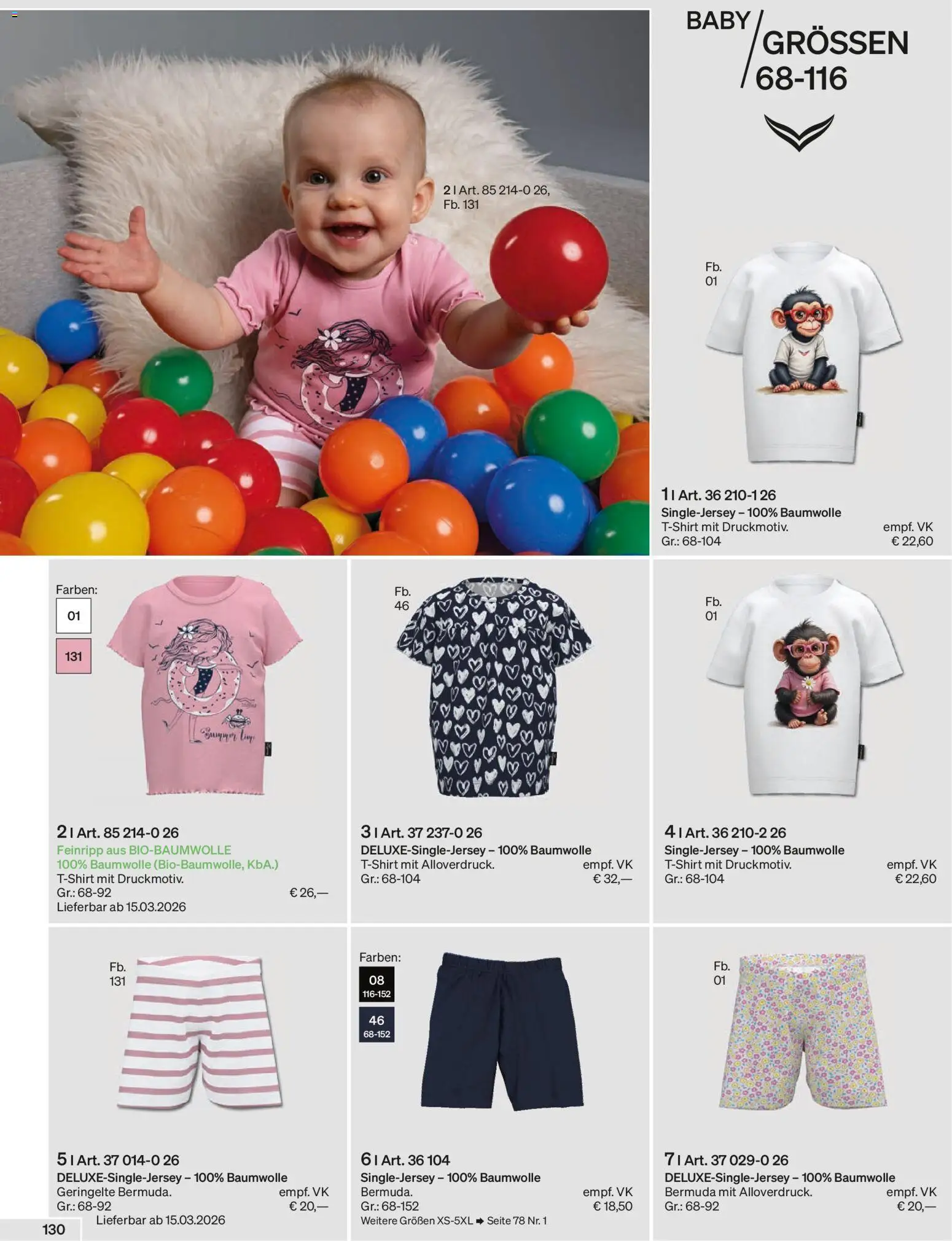 Trigema Prospekt – gültig ab 01.02.2026 | Seite: 130 | Produkte: Bermuda