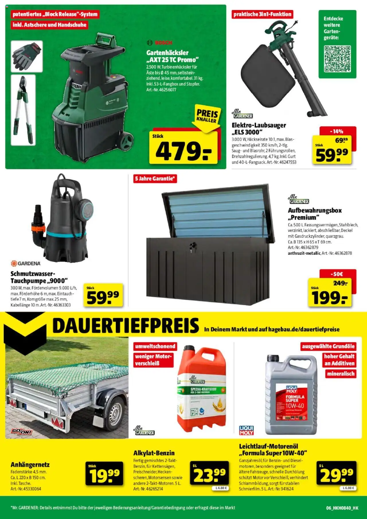 Hagebau Prospekt Nienburg – gültig ab 27.09.2025 | Seite: 6 | Produkte: Bosch, Handschuhe