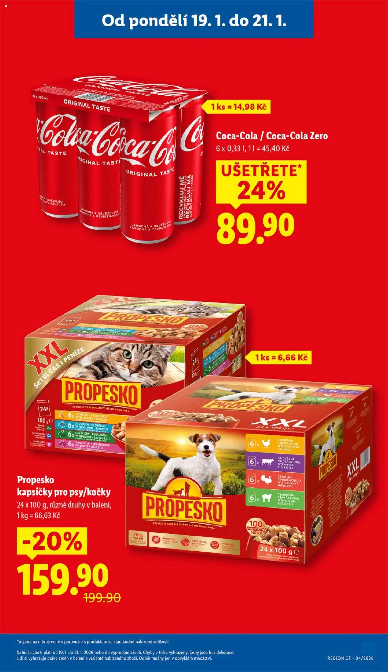 Lidl leták od 19.01.2026 | Strana: 5 | Produkty: Propesko, Proteiny