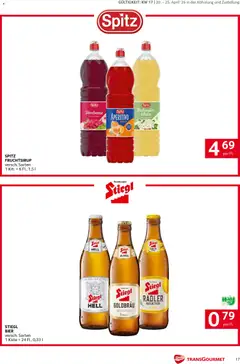 Transgourmet PUR Aktion ab 20.04.2026 gültig | Seite: 17 | Produkte: Zitrone, Himbeere, Bier
