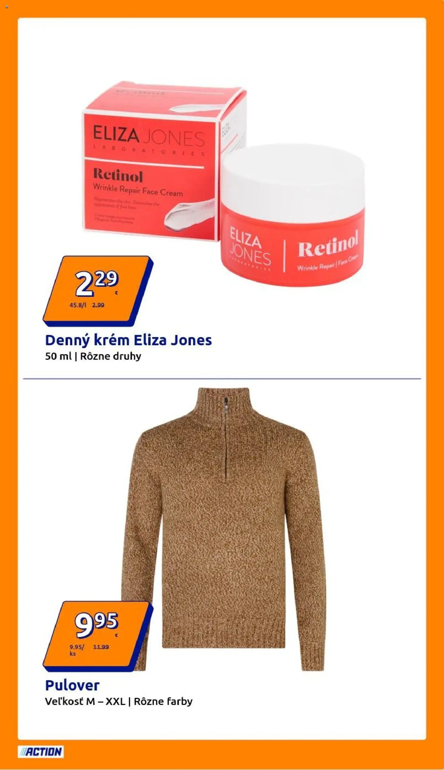 Nové Action akcie – leták je platný od 05.11.2025 | Strana: 5 | Produkty: Krém