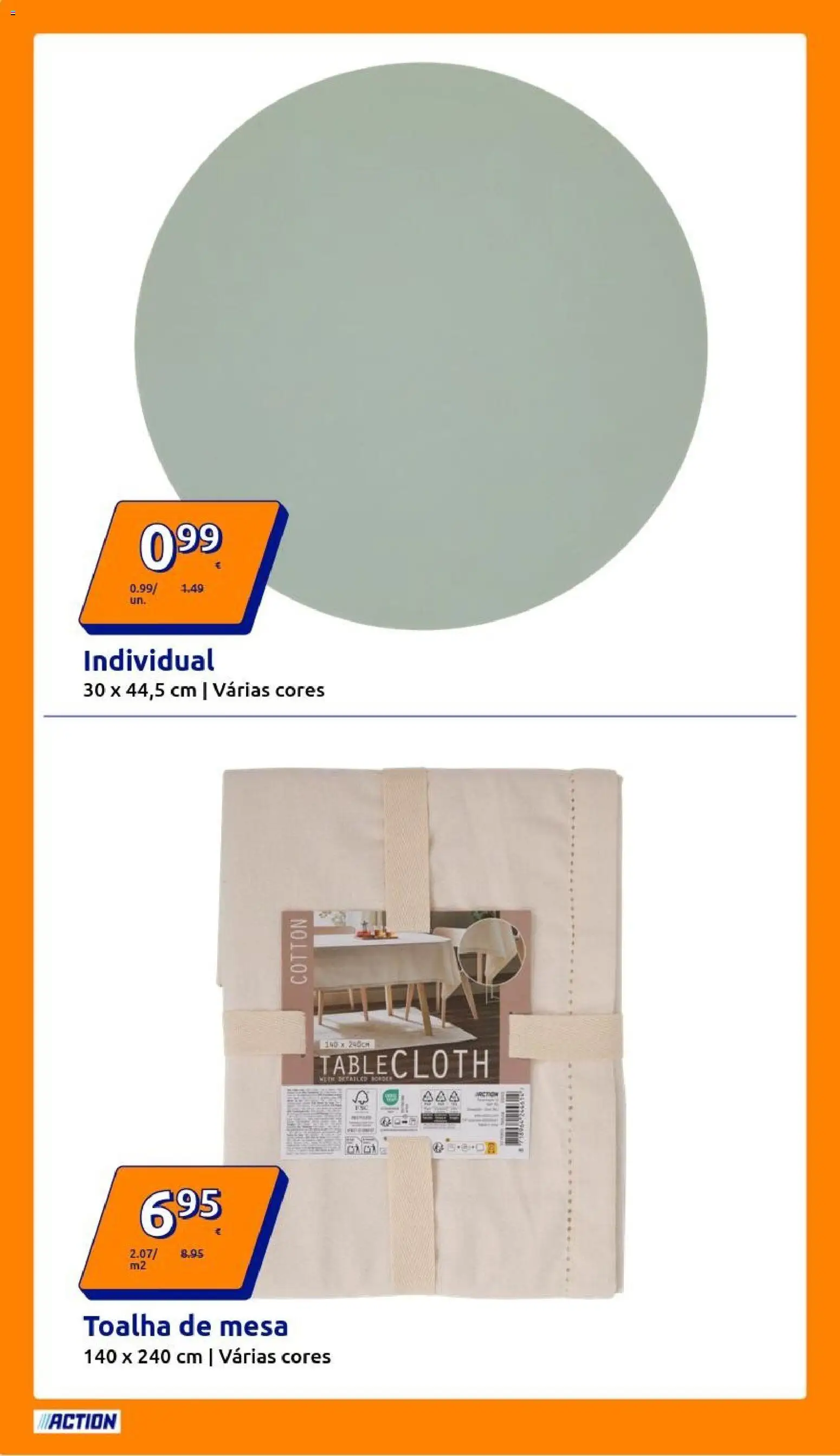 Action - Action PT week 52 2025 │ válido de 24.12.2025 | Página: 14 | Produtos: Mesa, Toalha de mesa