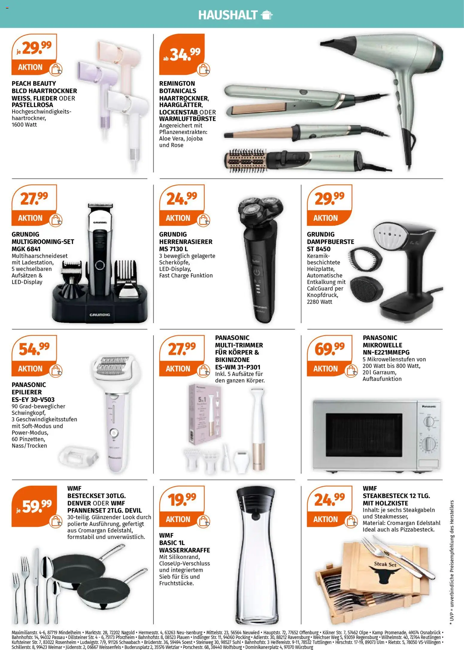 Müller Prospekt 	 – gültig ab 23.03.2026 | Seite: 15 | Produkte: Mikrowelle, Lockenstab, Steak, Eis