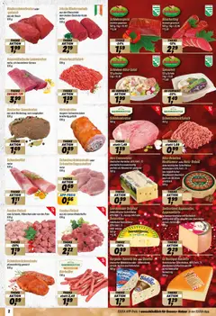 Simmel Prospekt 	 ab 22.12.2025 gültig | Seite: 2 | Produkte: Käse, Theke, Schweinefilet, Gulasch