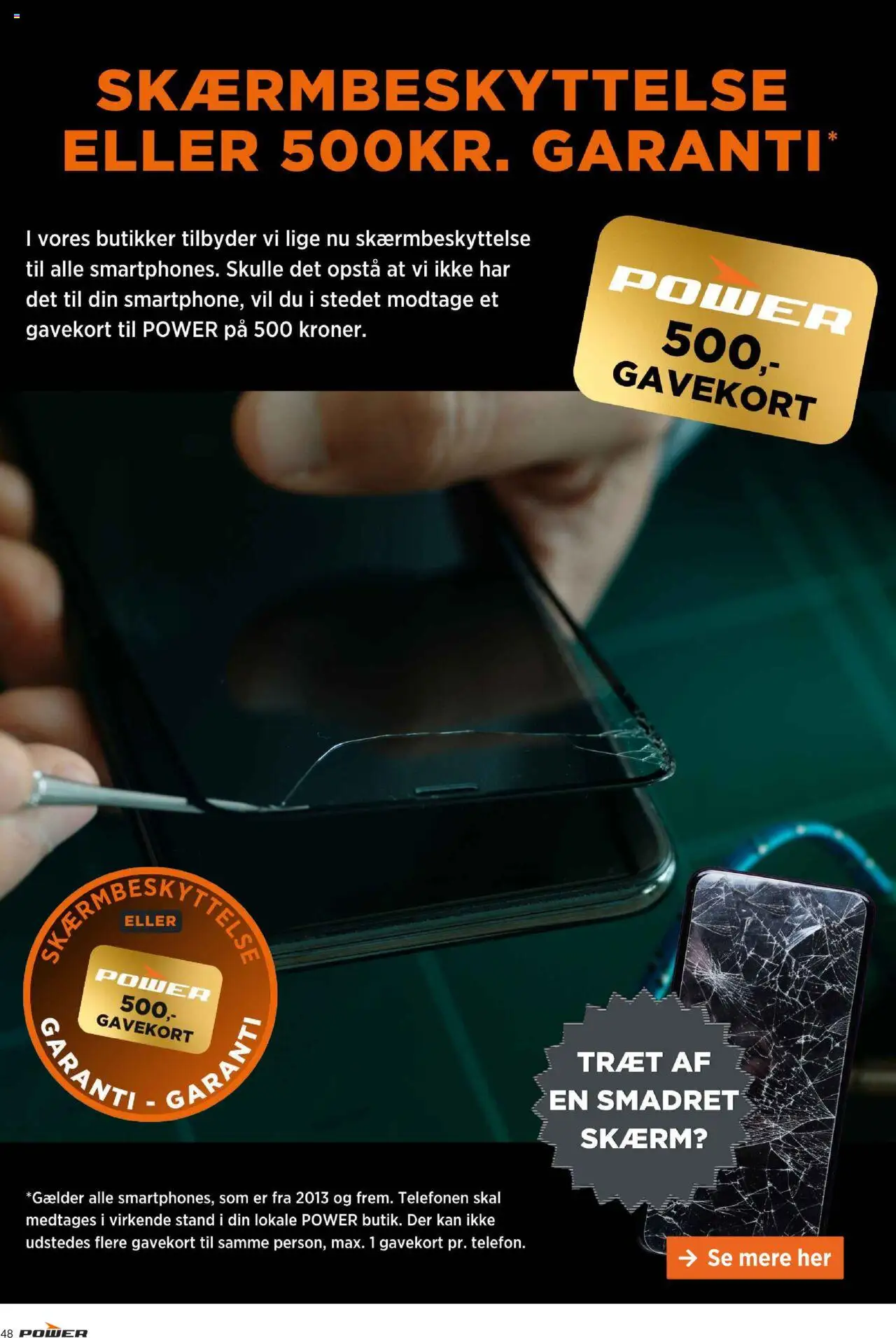 Power tilbudsavis – gyldig fra 03.10.2025 | Side: 48 | Produkter: Skærm, Søm