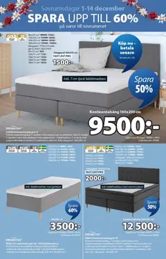 JYSK - erbjudanden - Förhandsvisning av reklamblad från butik JYSK aktuell från 01.12.2025 | Sida: 2