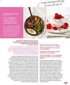 Meny - Spisetid gyldig fra 01.02.2026 | Side: 45 | Produkter: Smør, Gin, Hindbær, Aspargeskartofler