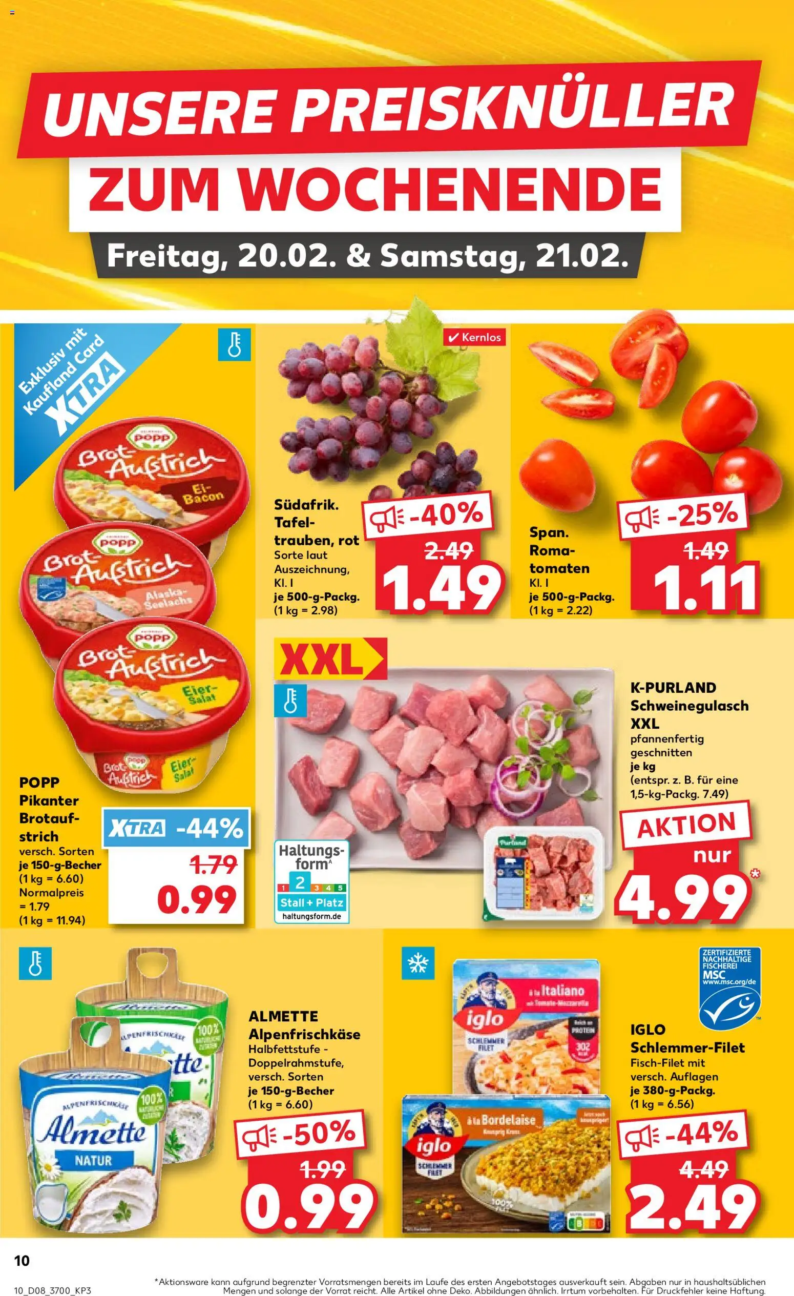 Kaufland prospekt Rostock	 – gültig ab 19.02.2026 | Seite: 10
