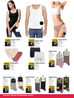 Katalog Tommy - Pregled kataloga iz trgovine Tommy, vrijedi od 05.03.2026 | Stranica: 31 | Proizvodi: Majica, Gaćice, Čarape, Bokserice